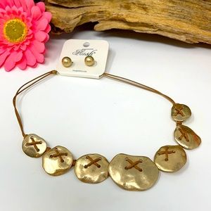 Palm Springs Boutique Jewelry Set Necklace Earring